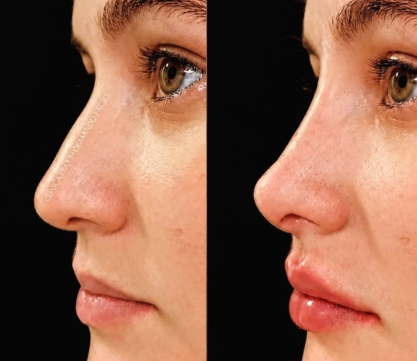Antes e depois — caso 2